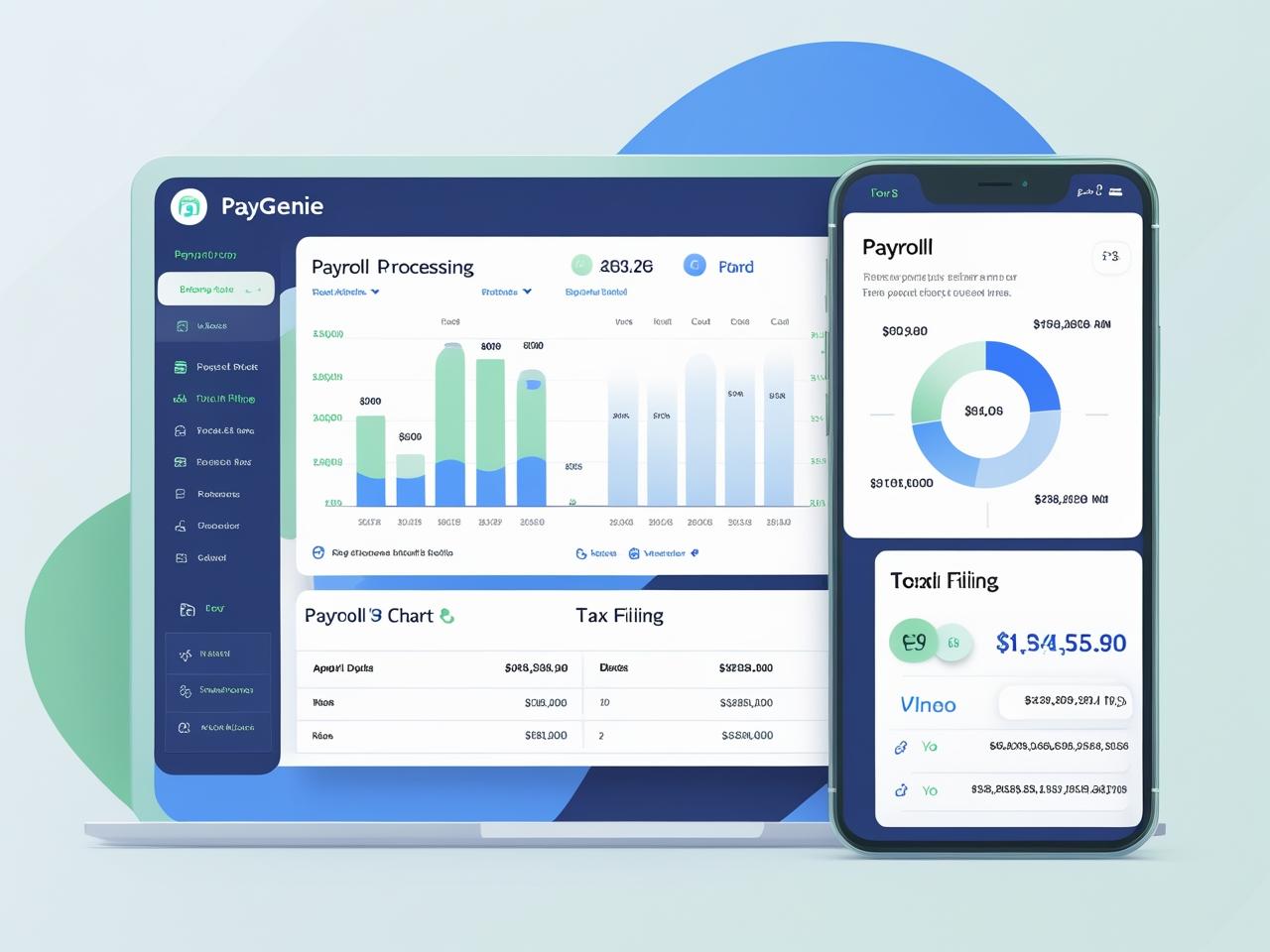 PayGenie – Payroll processing and tax filing software